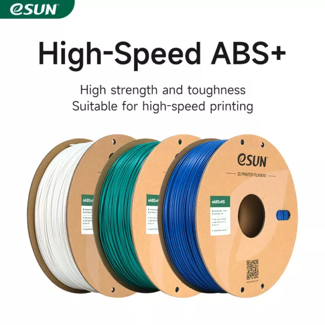 eSUN eABS+ HS ABS Plus High Speed 1,75 mm Hohe Zähigkeit Filament für 3D-Drucker