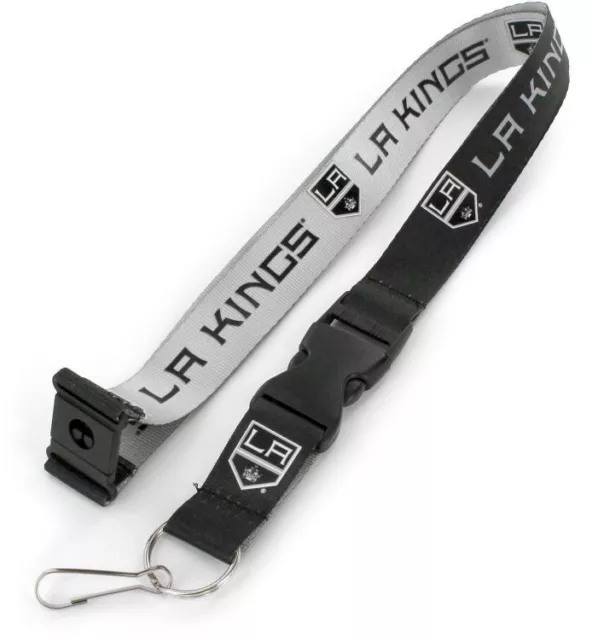 Los Angeles Kings - Reversible Lanyard - Brand New Nhl Hockey - Nhl-Ln-162-19