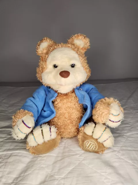 TJ Bearytales Animated Talking Singing Plush Bear 2005 Playskool Tested Working