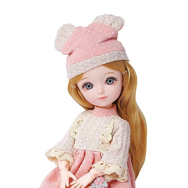 31 Cm 23 Bambola per Ragazza BJD Snodata Flessibile Occhi 3D Bel Regalo Carino 9