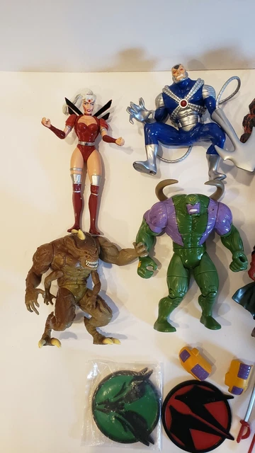 WILDCATS 1994 1995 Play Mates Action Figures Jim Lee Lot Wild Cats