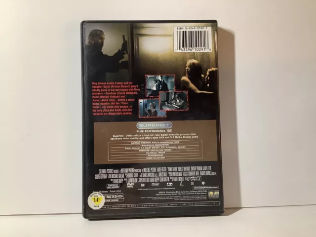 Panic Room (DVD, Repackaged Superbit Collection) - Jodie Foster - Good 3