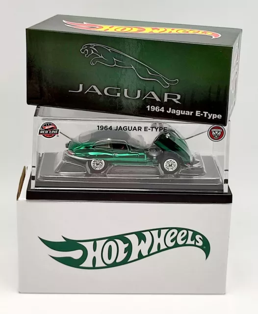 ★ Jaguar E Type 1964 - Hot Wheels Rlc - Red Line Club - 2023 ★