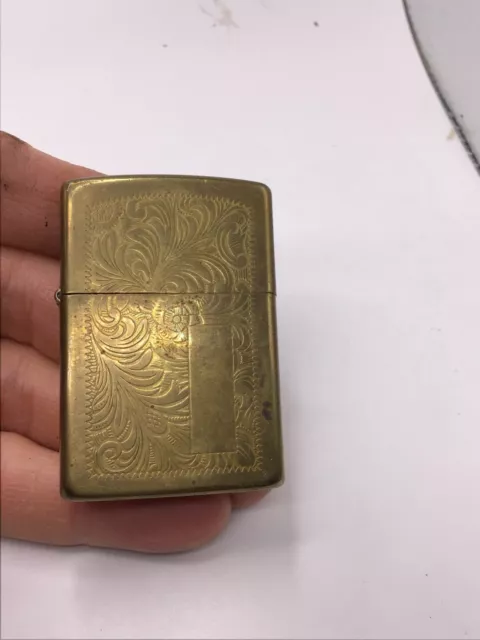 TVC5407 Vintage Zippo Brass Lighter