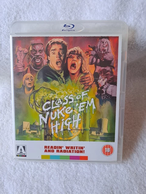 CLASS OF NUKE Em- High: 1986 ( Blu-Ray + Dvd Reversal Sleeve) £50.60 ...