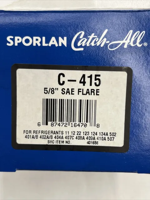 Sporlan Catch All C-415, 401656, Sealed Filter Drier