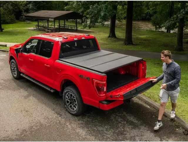 Extang Solid Fold ALX Fits 2014-2021 Toyota Tundra 8' Bed w/o Deck Rail System