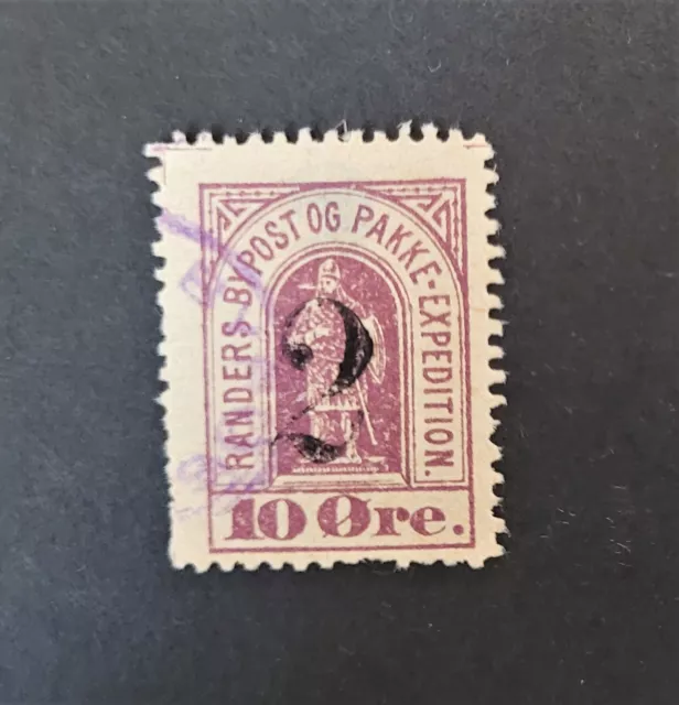 STAMPS DENMARK LOCAL POST RANDERS USED - #4863a