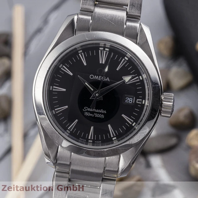 Omega Seamaster Aqua Terra 150M Edelstahl Damenuhr Ref. 2577.50.00 B&P