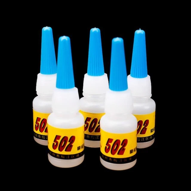 Super Glue Instant Drying Cyanoacrylate Adhesive Strong Bonding Fast Repair ba