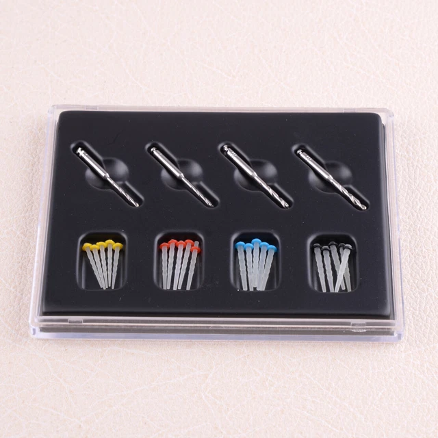 20x Poteau de fibre résine dentaire Foret Dental Resin Fiber Post Drill Bits hi