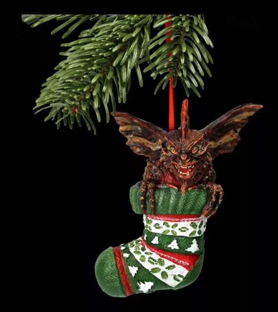 Noël - Gremlins Mohawk En Chaussette - Boules de Noël Déco Cadeau Amusement