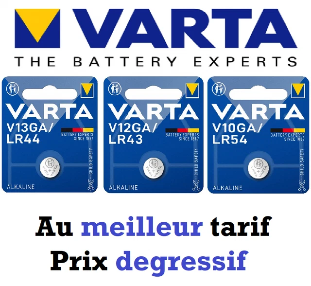 BUTTON BATTERIES VARTA LR54 V10GA LR1130 AG10 EUR 4,74 - PicClick ES