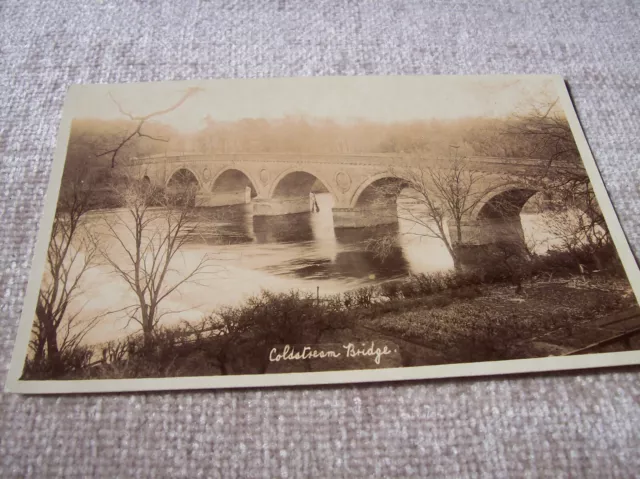 Postcard -- Coldstream Bridge, Scottish Borders