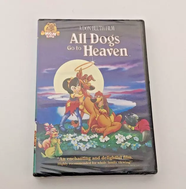 ALL DOGS GO to Heaven DVD MGM Kids BRAND NEW SEALED $4.99 - PicClick