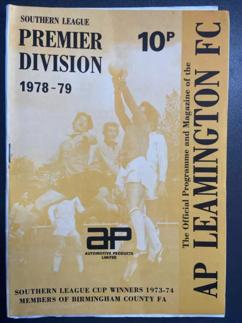 AP Leamington v Maidstone United(Southern League 78/9) 10/2/79