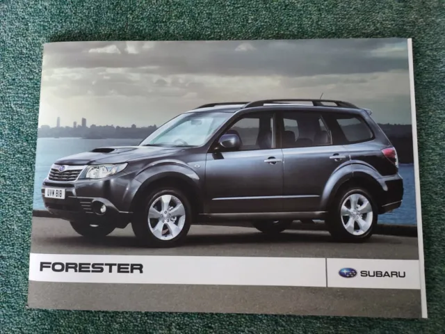Subaru Forester UK Sales Brochure