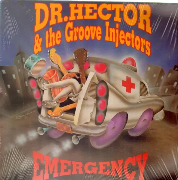 LP DR. HECTOR And The Groove Injectors Emergency NEAR MINT King Snake