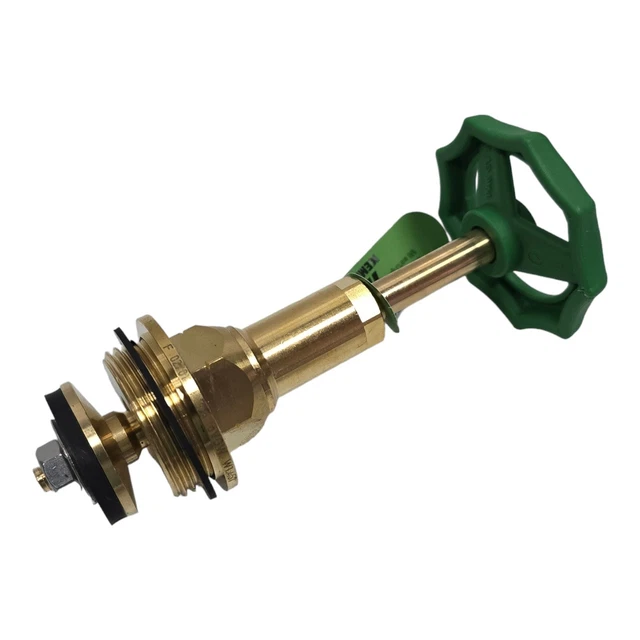 2 Pièces Supérieurs De Vanne à Siège Incliné DN32 1 1/4 – Laiton, Marque Schlösser, Pour Vanne D'arrêt Ou Régulation