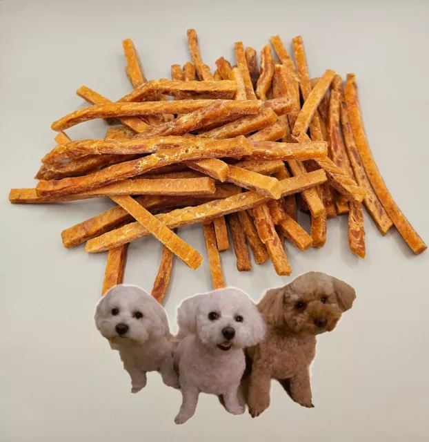 Chicken Breast Jerky Strips - 100% Natural and Healthy Dog Treats