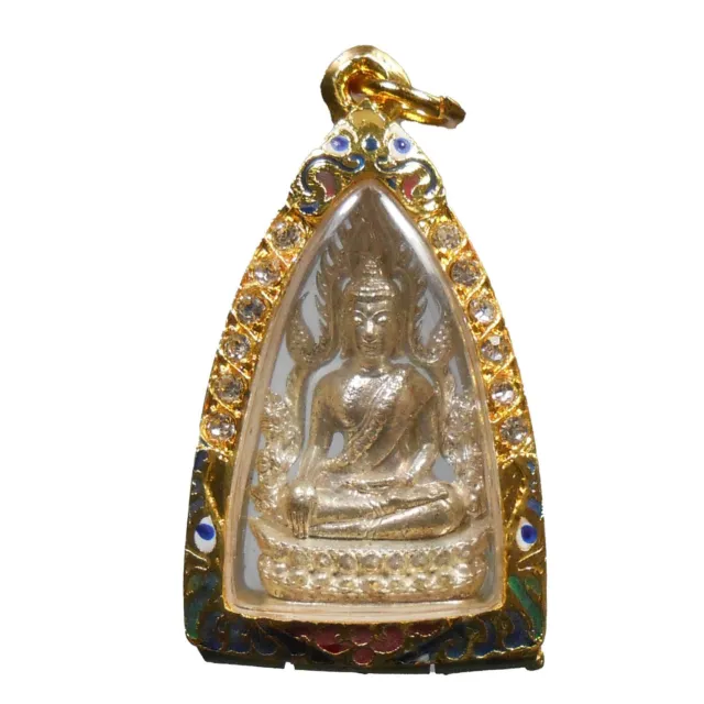 Real Statue Phra Chinnaraj Old Thai Buddha Amulet Very Rare !!!