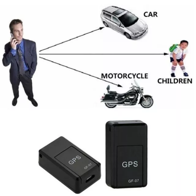 1PC GF07 Magnetic Mini Car Tracker GPS Real Time Tracking Locator Device 2