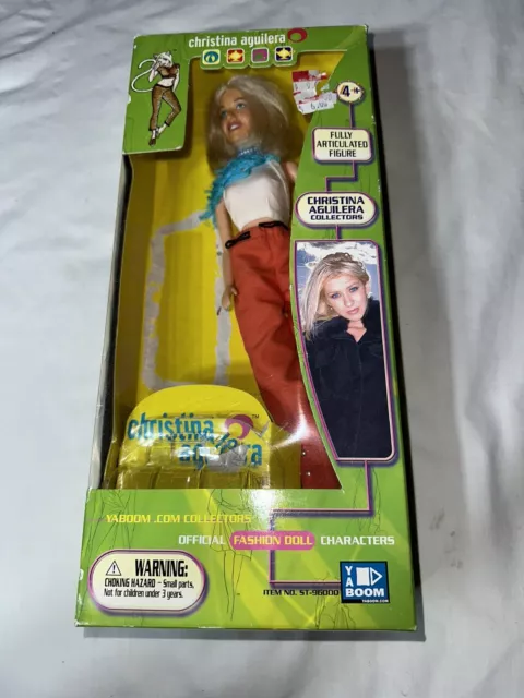 Christina Aguilera Doll Official Fashion Doll Yaboom Collector Toys 1999
