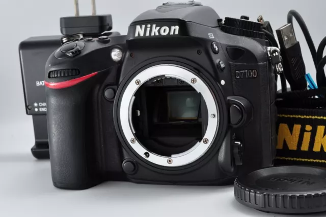Nikon D7100 24.1M Pixcels SLR Digital Camera Body From Japan By DHL #0033