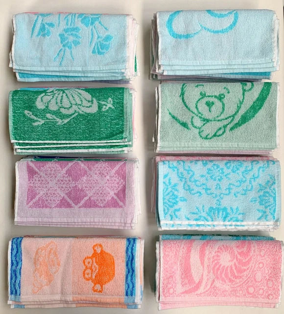 Waschlappen Handtuch Seiftücher Set Seiftuch Seiflappen Motiv