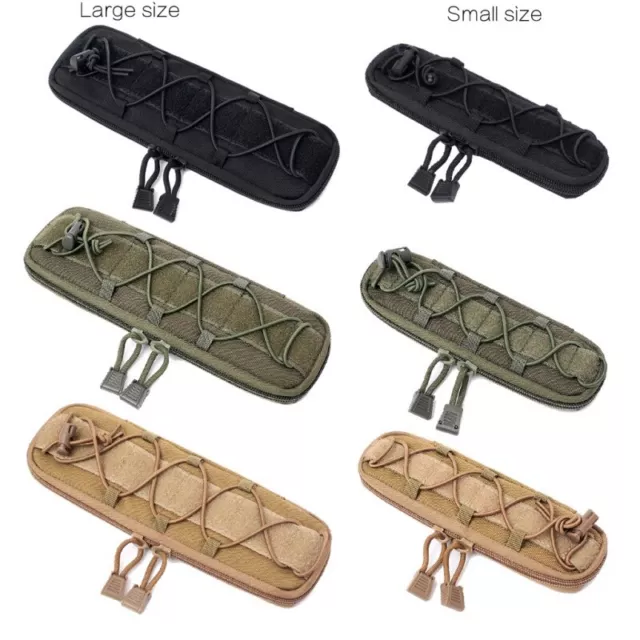 Tactical Molle Nylon Knife Pouch Flashlight Organizer Storage Bag Knives Holster