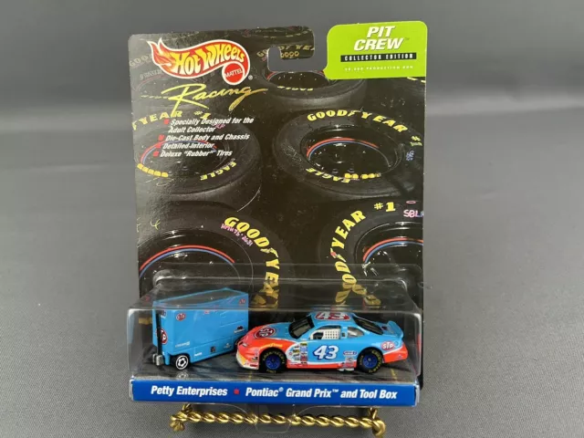 Hot Wheels Racing Pit Crew 1999 John Andretti #43 STP Grand Prix 1/20k 1/64 NIB