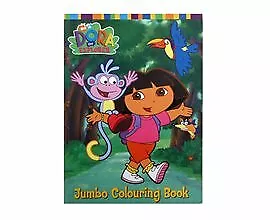 Libro para colorear jumbo de Dora la exploradora