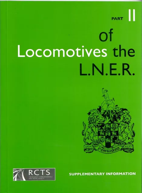 Locomotives of the London and North Eastern Railway: Pt. 11: Supplementary...