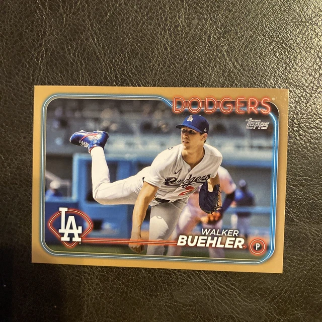 WALKER BUEHLER 2024 Topps /2024 Gold Parallel SP 196 Los Angeles