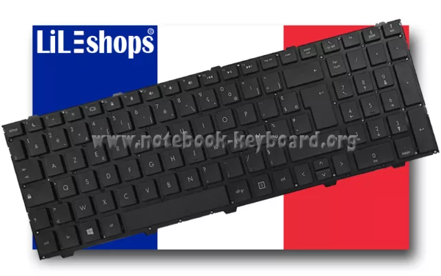 Clavier Français Original Pour HP Probook 4540S 4545S 4740S "SANS CADRE"