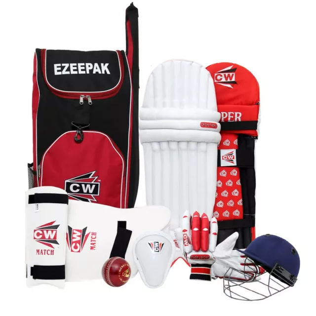 Player Choice Senior Sports Cricket Club Set Backpack Kit Without Bat Full Size