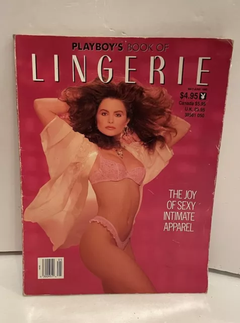 Vintage Playboys Book Of Lingerie May June 1990 Magazine READ**