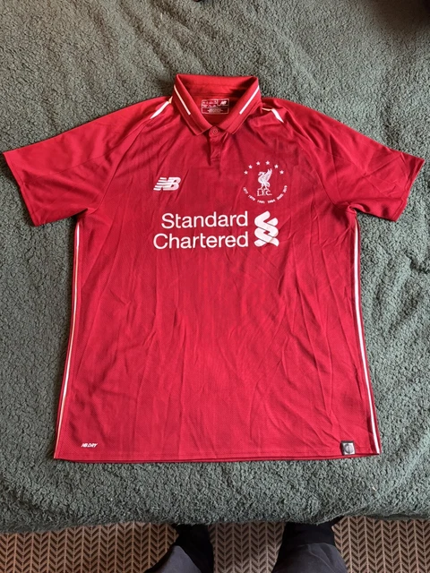 LIVERPOOL FC HOME 2019 New Balance Limited Edition 6 Times Shirt Size L VGC 34.99 PicClick UK