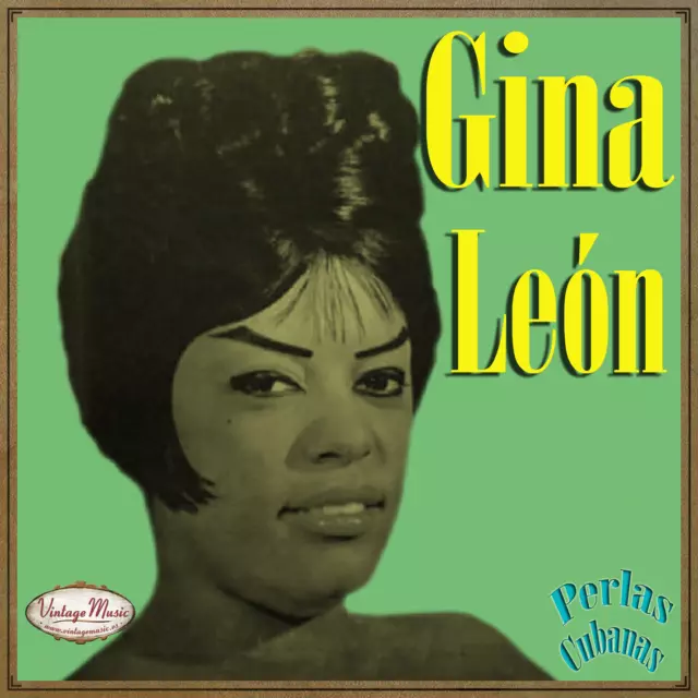 GINA LEÓN CD Vintage Perlas Cubanas #149 / Bolero Eclipse , Perdoname , Alejate