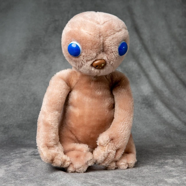 VINTAGE ET PLUSH Showtime Kamar Stuffed Animal 12" Alien Doll Retro 80s