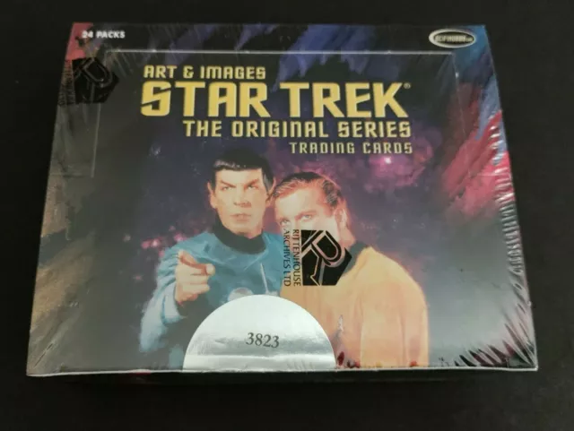 Star Trek The Original Series Art & Images Factory Sealed Trading Card Box 2005