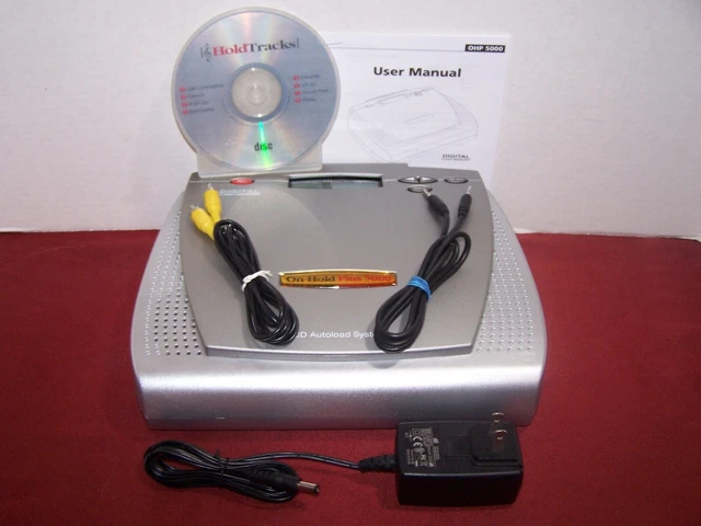 IntelliTouch On-Hold Plus 5000 CD Autoload Music-On-Hold Player