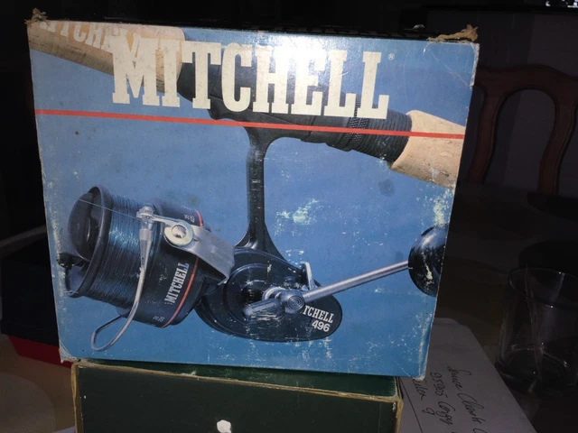 Ancien Moulinet Mitchell 496 – Pêche, état Fonctionnel