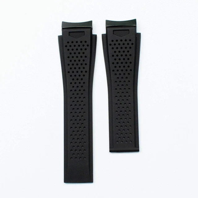 TAG HEUER CARRERA FT6145 CBG2090 Black Rubber Strap