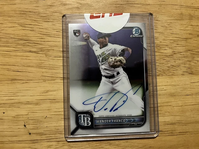 2022 Bowman Chrome Wander Franco Rookie Auto RC ⚾️🔥 Rays