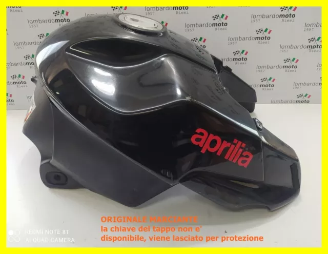 Réservoir Bidon Essence Carburant Noir Original Aprilia Caponord ETV 1000