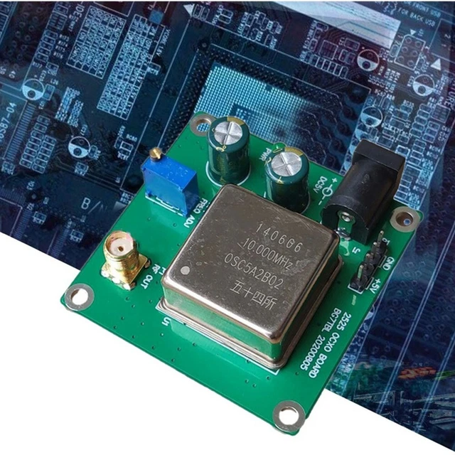 CARTE OCXO FR QUENCE Pr cise 10 MHz Sortie Onde Sinuso dale Mat riau carte-ocxo-fr-quence-pr-cise-10-mhz-sortie-onde-sinuso-dale-mat-riau