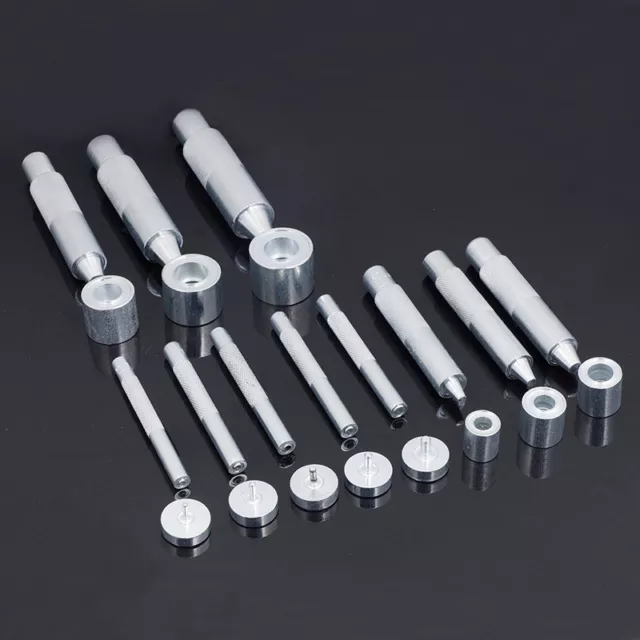 Eyelet die punching tool snap fastener tool kit for rivet button mounting