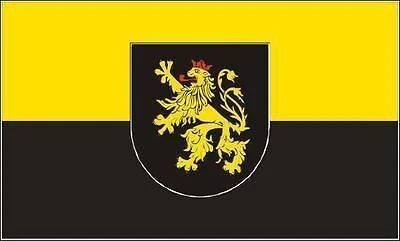 Drapeau Wismar Avec Armoiries - 40x60cm - Polyester 110g/m² - Qualité Allemande