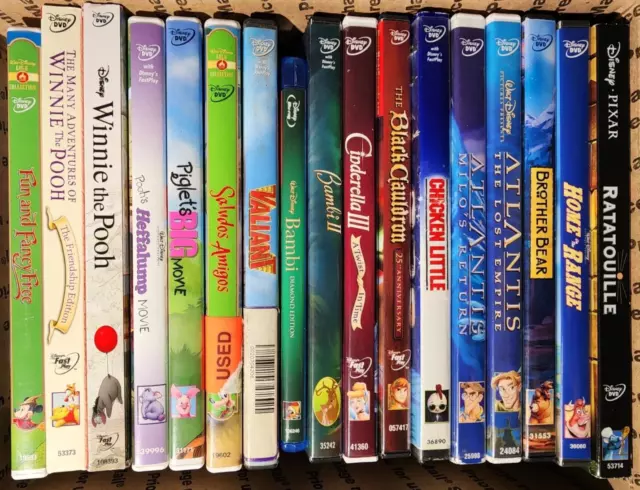 Movie Lot #1 - Disney DVDs and Blu-Rays - 17 Movies